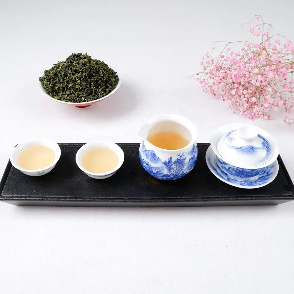 Chinese manufacturer loose leaf tea high quality Fujian tie Kuan yin Oolong tea