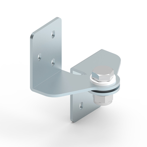 Charnière réversible en fer <span class=keywords><strong>de</strong></span> 3 mm, robuste, durable et conçue pour durer, quincaillerie pour portail coulissant - Product Image 2