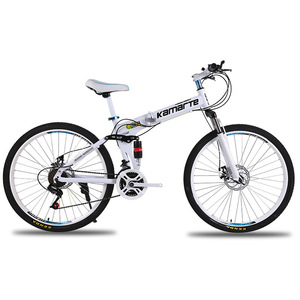 Vélo de montagne <span class=keywords><strong>pliable</strong></span> en acier à 21 vitesses de 26 pouces, capacité de charge élevée de 150 kg, vélo de cross-country - Product Image 5