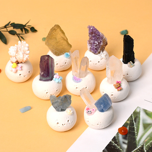 Venta al por mayor de cristales curativos naturales, muñecas de piedra en bruto, racimos de gemas sueltas, especímenes minerales para colección - Product Image 3