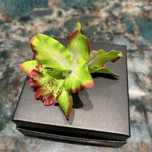 Venta al por Mayor Nuevo Diseño 2026 Orquídea de Tailandia Hecha a Mano para la Playa Broche de Pelo Floral para Mujer - Product Image 5