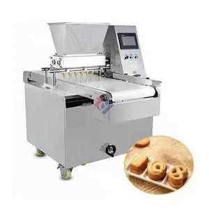 Small biscuit cookie depositor puff pastry making machine automatic