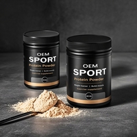 Suppléments alimentaires en poudre de protéine de Gainer de poids avec marque privée, Gainer de masse, vitamine C et zinc pour le soutien immunitaire, créatine