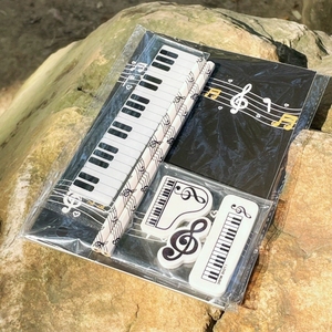 <b>Stationery</b> Supplies <b>Stationery</b> <b>sets</b> Music notes Printed Bag For Learning Supplies - Product Image 5