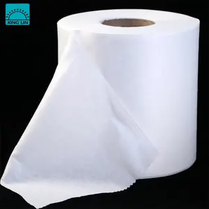 Spunlace Nonwoven Roll Guaranteed Quality Wet Wipes Nonwoven Spunlace Raw Material Fabric Roll/non Woven Fabrics Rolls For Wet Wipes Material