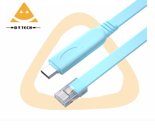 USB Console Cable Type-c to RJ45 Debugging Cable Suitable for Cisc0 Switch Control Cable 1.8m