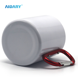 Tazza da Viaggio Premium in Acciaio Inossidabile Sublimabile con Manico e Moschettone - Tazza Portatile Antigoccia per Bere Direttamente, Tazza da Caffè - Product Image 6