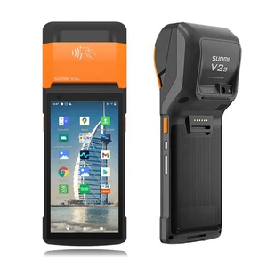 Mesin Kasir Mobile Sunmi V2s Android 11 4G WIFI Layar Sentuh, Mesin Pembayaran <span class=keywords><strong>POS</strong></span> Nirkabel dengan Printer - Product Image 4