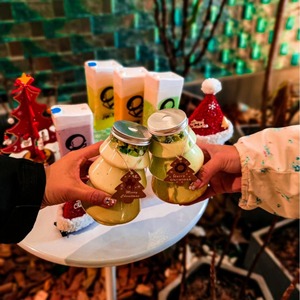 500Ml 16Oz Hot Bán Pet Rỗng Kẹo Jar Nhựa Cây Giáng Sinh Hình Chai Với Nắp Nhôm - Product Image 5