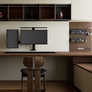 Scrivania in Legno Moderna ed Ecologica con 4 Cassetti per Camera da Letto, Soggiorno, Hotel e Villa - Product Image 4