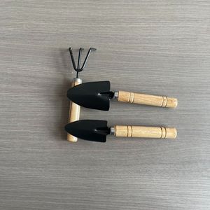 Mini Gardening <b>Tool</b> Set 3 Pieces Metal <b>Hand</b> <b>Tools</b> For Home Flower Planting Durable Simple Style - Product Image 2