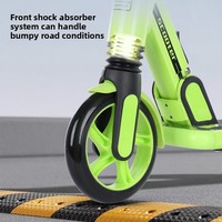 Trottinettes pliables à deux roues en alliage d'aluminium et polyuréthane pour adolescents et enfants plus âgés, pour le sport, le coup de pouce et le glisse