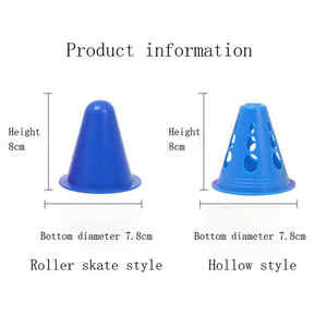 उच्च गुणवत्ता वाले छिद्रित यातायात शंकु नए रंग पवन-प्रतिरोधी गुपटी फुटबॉल प्रशिक्षण कारखाने प्रत्यक्ष बिक्री - Product Image 2