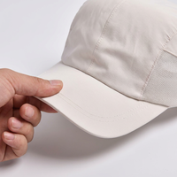 Casquette de camping sportive 5 panneaux 100 % coton avec logo brodé personnalisé et maille, vente en gros OEM