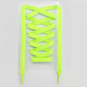 Lacets de chaussures personnalisés en polyester élastique épais de 50 à 180 cm, largeur de 8 mm, style décontracté imprimé, pour baskets de sport d'extérieur - Product Image 5