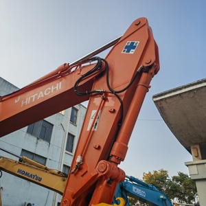 Excavadora de cadenas Hitachi Zaxis 250 naranja, equipo de construcción hidráulico de alta potencia de excavación - Product Image 5