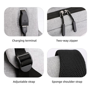 Men's Casual Business <b>Computer</b> Backpack Cross-Border Multi-Function School <b>Bag</b> Waterproof Oxford - Product Image 6