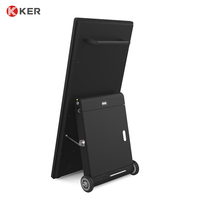Kiosco de Señalización Digital LCD Android Portátil de 32 Pulgadas para Publicidad Exterior en Centros Comerciales, Pantalla de Bienvenida con SDK