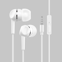 Écouteurs Stéréo Intra-auriculaires 3,5 mm avec Micro pour Ordinateur Portable, Lecteur MP3, Tablette et PC – Vente en Gros, Livraison Gratuite, Prix Abordable