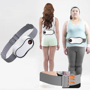 Masajeador de cintura, vibrador de relajación eléctrica, cinturón de masaje para adelgazar grasa en la espalda - Product Image 3