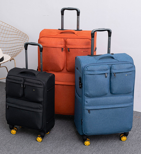 <span class=keywords><strong>Valise</strong></span> <span class=keywords><strong>en</strong></span> tissu à roulettes pivotantes de 20 pouces avec serrure TSA pour les voyages d'affaires - Product Image 2