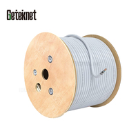 Kabel UTP indoor 1000FT 305Meter Cat6 Cat6a Cat7 Cat8 Cat5e 4 pasang twisted cat 6 kabel lan outdoor kecepatan tinggi kabel jaringan FTP