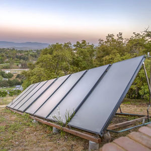 Système de capteur solaire à plaque plate en titane chromé noir UNIEPU avec panneaux solaires thermodynamiques en tuyau de cuivre et absorbeur solaire - Product Image 6