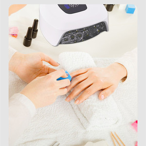 2024 Neuerscheinung 108W Pro Cure Kabelloses Dual-Licht Wiederaufladbares Schnurloses UV-LED-Gel-Trockner Nagellampe für Salon-Maniküre - Product Image 5