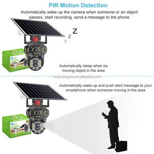 V380Pro 12MP 10X Zoom 4G Sim Thtree Screen Solar PTZ <b>Camera</b> Outdoor 6K Three Lens <b>Security</b> Protection Auto Tracking <b>CCTV</b> Cameras - Product Image 6