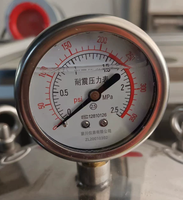 MC YN-100 Stainless Steel Oil and Water Pressure Shockproof Pressure Gauge