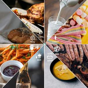 Impermeable lectura instantánea Digital Auto Off Grill comida plegable cocinar barbacoa inalámbrico inteligente carne termómetro para hornos cocina - Product Image 3