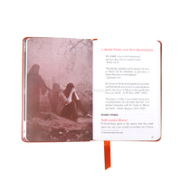Impression personnalisée Sainte Bible Journal Livre Couverture en cuir Amen Collection Prière et Hymnes pour le Voyage