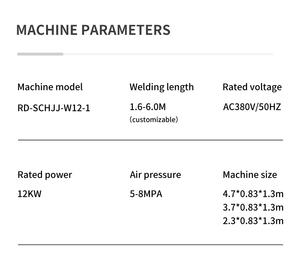 Nouvelle machine à souder EISENKO de haute qualité pour moustiquaires, 380V 12KW, avec zone de soudage de 3,0M pour matériaux en tissu PVC, gris, efficace - Product Image 5