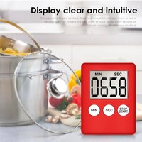 Umwelt freundlicher schlanker Countdown-Küchen timer Elektronischer Timer mit Erinnerungs funktion