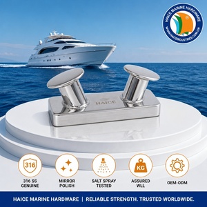 Bitta a Doppia Croce in Acciaio Inox 316 <span class=keywords><strong>per</strong></span> Uso Marino, 350mm, Accessori <span class=keywords><strong>per</strong></span> Ormeggio di Yacht, Kayak e Imbarcazioni - Product Image 2