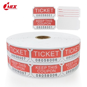 Boletos para Rifa Impresos en Offset, Papel y Cartón, Color Personalizado, Se Acepta Logotipo Personalizado, Artículos Personalizados - Product Image 5