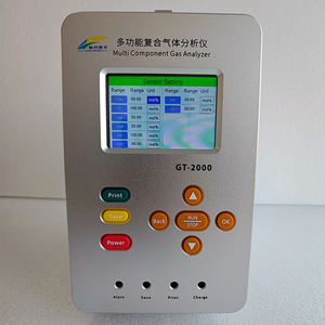 NKYF 롱 프로브 알루미늄 구조 12V 휴대용 12-in-1 다기능 연도 가스 분석기 - Product Image 3