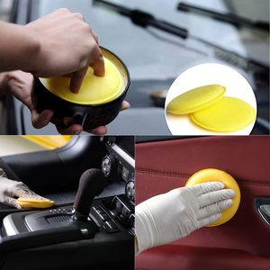 Soft <b>Car</b> Cleaning <b>Polish</b> Wax Foam Sponge High Density Waxing Sponge Vehicredwfabric Toolfactory Wholesale Sponged Wash - Product Image 3