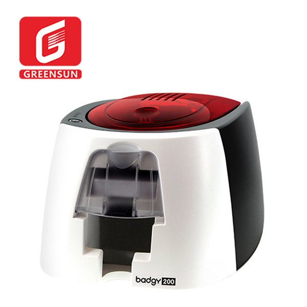 Evolis Badgy200 Single Sided Plastic Smart ID Card Printer