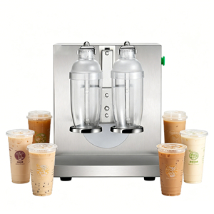 Macchina Commerciale per Frullati di Tè al Latte a Doppia Testa, Struttura Compatta e Stabile, Ideale per Piccoli Caffè e Mini <span class=keywords><strong>Bar</strong></span> di Bevande - Product Image 1