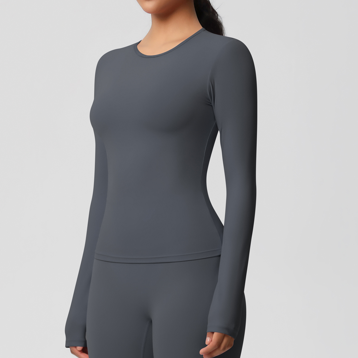 Quick Dry Breathable Yoga Crop Top for Women Four-Way Stretch Seamless Backless Design Spandex/Nylon Material Customized
