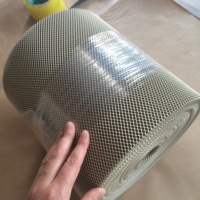 Kit de gouttière en maille d'aluminium extensible durable pour extérieur, 200 mm x 1000 mm, filtres perforés à trous en diamant, installation facile