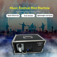 SFX 1000W晨雾机水性DMX舞台效果铁液晶定时器遥控器/DMX512/俱乐部酒吧迪斯科剧院手动雾