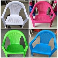 Fauteuil de jardin moderne en PE, imperméable, portable, léger, durable, empilable, écologique, pour terrasse et jardin