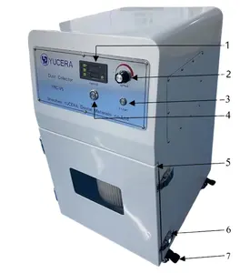 Yucera Staubsauger YRC-V5 zahnärztlicher tragbarer Staubsauger für zahnärztliches CAD-CAM-CNC-Fräsmaschine für zahnlabor