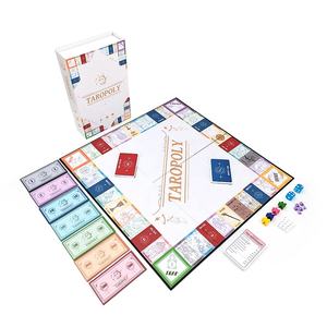 Motif imprimé en <span class=keywords><strong>plastique</strong></span> de <span class=keywords><strong>jeton</strong></span> de jeux de société en bois et en papier miniatures conçus sur mesure-Directement du fabricant et du fournisseur - Product Image 1