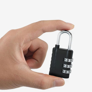 YH3677 Cadenas <span class=keywords><strong>à</strong></span> combinaison <span class=keywords><strong>à</strong></span> <span class=keywords><strong>3</strong></span> chiffres <span class=keywords><strong>pour</strong></span> sac <span class=keywords><strong>à</strong></span> dos, bagages, boîte aux lettres, armoire, <span class=keywords><strong>porte</strong></span> d'entrepôt résistant aux intempéries - Cadenas mécanique - Product Image 6