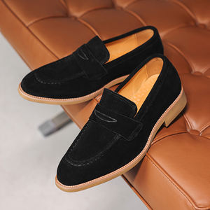 Mocasines de Cuero Genuino para Hombre, Zapatos de Vestir para Hombre, Zapatos de Moda para Bodas, Fiestas y Eventos - Product Image 3