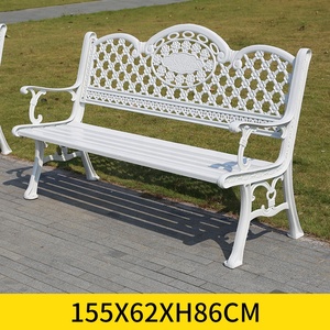 Vente en gros <span class=keywords><strong>banc</strong></span> d'extérieur en métal <span class=keywords><strong>avec</strong></span> <span class=keywords><strong>dossier</strong></span> en fonte d'aluminium loisirs Bancs de patio chaise longue de jardin <span class=keywords><strong>banc</strong></span> d'extérieur - Product Image 3