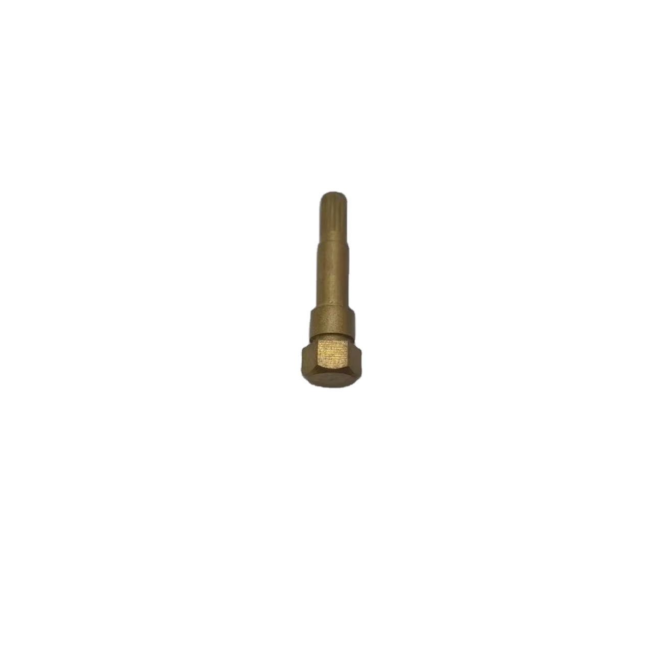 Precision Mechanical Components: High Definition Display of Multi Segment Hexagonal Head Long Axis Parts Made of Brass Material